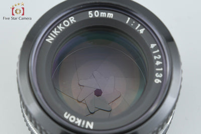 [Used] Nikon Ai NIKKOR 50mm f/1.4