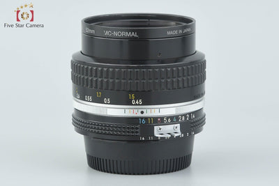 [Used] Nikon Ai NIKKOR 50mm f/1.4