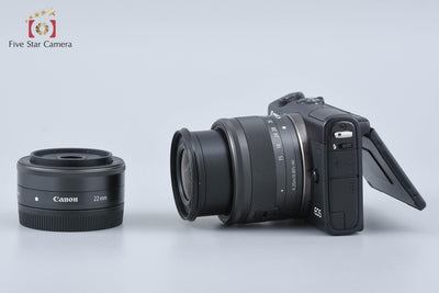 【Used】Canon EOS M100 Double Lens Kit Black