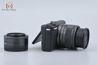 【Used】Canon EOS M100 Double Lens Kit Black