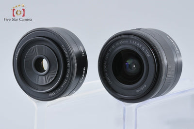 【Used】Canon EOS M100 Double Lens Kit Black
