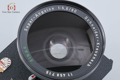 [Used] Schneider SINAR SUPER-ANGULON 90mm f/5.6