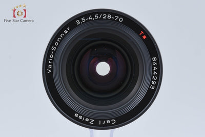 【中古】CONTAX コンタックス Carl Zeiss Vario-Sonnar 28-70mm f/3.5-4.5 T* MMJ