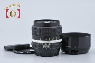 [Used] Nikon Ai-S NIKKOR 85mm f/2