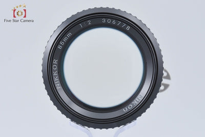 [Used] Nikon Ai-S NIKKOR 85mm f/2