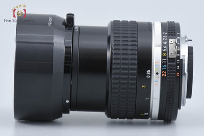 [Used] Nikon Ai-S NIKKOR 85mm f/2