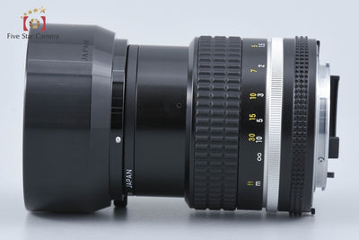 [Used] Nikon Ai-S NIKKOR 85mm f/2