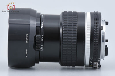 [Used] Nikon Ai-S NIKKOR 85mm f/2