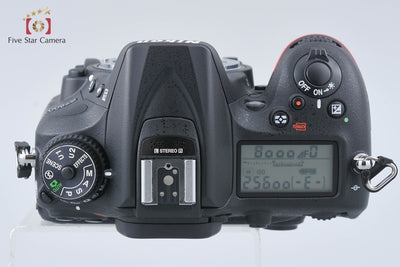 [Used] Nikon D7200 Digital SLR Camera