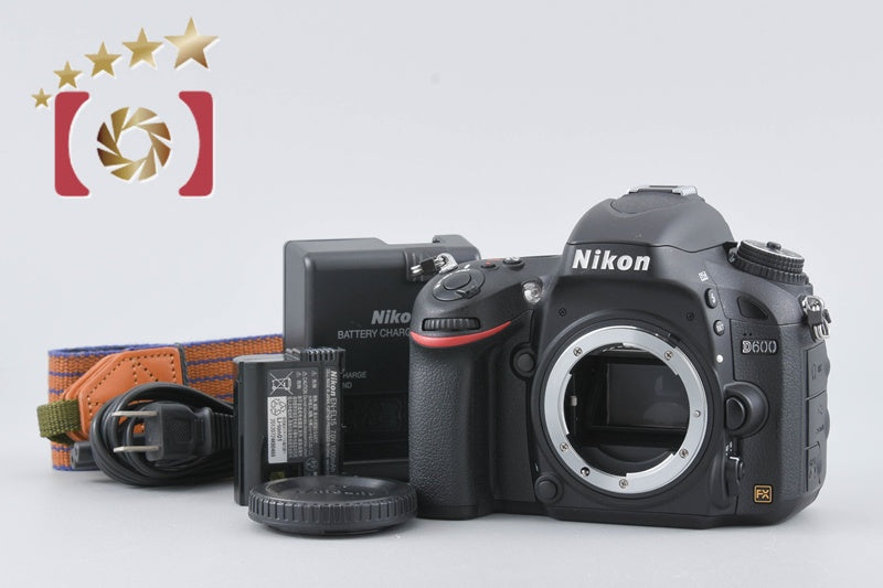 【中古】Nikon ニコン D600 デジタル一眼レフカメラ シャッター回数僅少