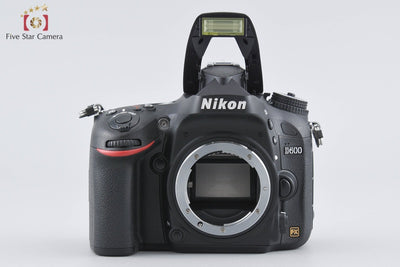 [Used] Nikon D600 Digital SLR Camera - Low Shutter Count