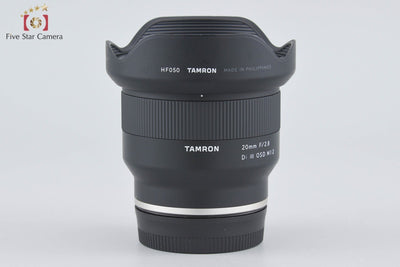 【中古】TAMRON タムロン F050 20mm f/2.8 Di III OSD M1:2 ソニーEマウント用 元箱付き