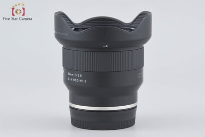 【中古】TAMRON タムロン F050 20mm f/2.8 Di III OSD M1:2 ソニーEマウント用 元箱付き