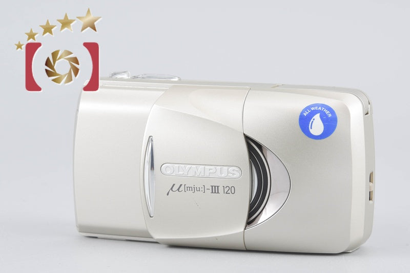 【中古】OLYMPUS オリンパス μ[mju:]-III 120 ミュー コンパクトフィルムカメラ