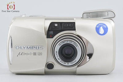 【中古】OLYMPUS オリンパス μ[mju:]-III 120 ミュー コンパクトフィルムカメラ