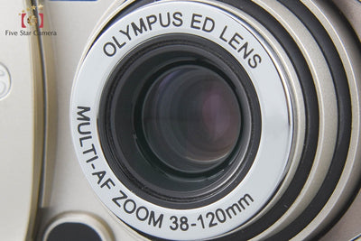 【中古】OLYMPUS オリンパス μ[mju:]-III 120 ミュー コンパクトフィルムカメラ