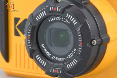 【中古】KODAK コダック PIXPRO WPZ2 イエロー 防水デジタルカメラ