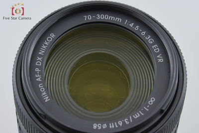 【中古】Nikon ニコン AF-P DX NIKKOR 70-300mm f/4.5-6.3 G ED VR