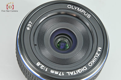 [Used] OLYMPUS Olympus M.ZUIKO DIGITAL 17mm f/2.8 Black