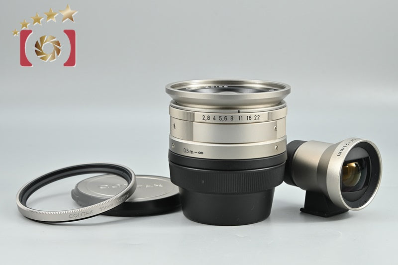 【中古】CONTAX コンタックス Carl Zeiss Biogon 21mm f/2.8 T* + GF-21mm ビューファインダー