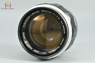 [Used] Canon 50mm f/1.4 L39 Leica Screw Mount