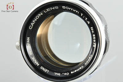 [Used] Canon 50mm f/1.4 L39 Leica Screw Mount