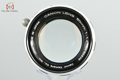 [Used] Canon 50mm f/1.4 L39 Leica Screw Mount