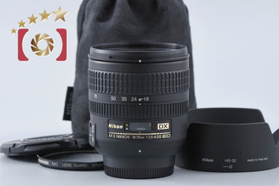 【中古】Nikon ニコン AF-S DX NIKKOR 18-70mm f/3.5-4.5 G ED