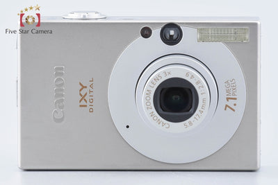 [Used] Canon IXY Digital 10 Silver Compact Digital Camera with Original Box