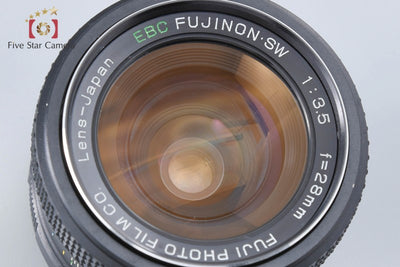 [Used] FUJIFILM Fujinon-SW 28mm f/3.5 M42 Mount