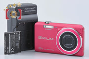 【Used】Casio EXILIM EX-ZS26 Red Compact Digital Camera