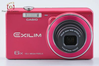 【Used】Casio EXILIM EX-ZS26 Red Compact Digital Camera