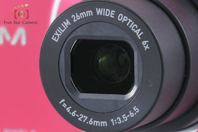 【Used】Casio EXILIM EX-ZS26 Red Compact Digital Camera