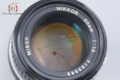 [Used] Nikon Nikkor Ai-S 50mm f/1.4