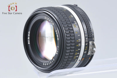 [Used] Nikon Nikkor Ai-S 50mm f/1.4