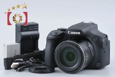 【中古】Canon キヤノン PowerShot SX60 HS ブラック コンパクトデジタルカメラ