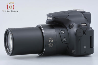 【中古】Canon キヤノン PowerShot SX60 HS ブラック コンパクトデジタルカメラ