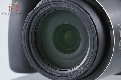 【中古】Canon キヤノン PowerShot SX60 HS ブラック コンパクトデジタルカメラ