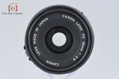 【Used】Canon New FD 35mm f/2.8