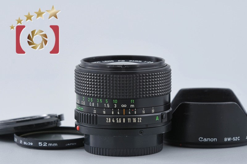 【中古】Canon キヤノン New FD 24mm f/2.8