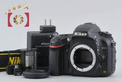 [Used] Nikon D600 Digital SLR Camera