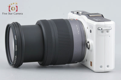 【中古】Panasonic パナソニック LUMIX DMC-GF2 ホワイト + LUMIX G VARIO 14-42mm f/3.5-5.6 ASPH. MEGA O.I.S. H-FS014042