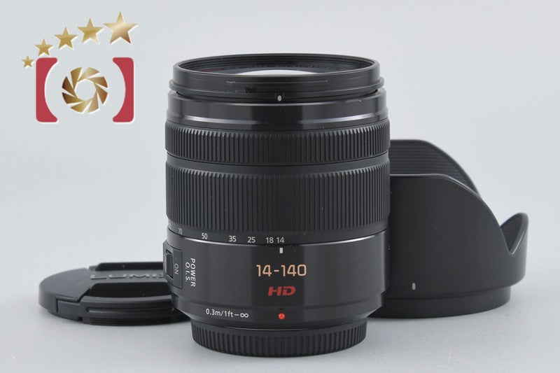 [Used] Panasonic LUMIX G VARIO 14-140mm f/3.5-5.6 ASPH. POWER O.I.S. Black H-FS14140