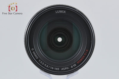 [Used] Panasonic LUMIX G VARIO 14-140mm f/3.5-5.6 ASPH. POWER O.I.S. Black H-FS14140