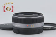 Used: Panasonic LUMIX G 14mm f/2.5 ASPH. H-H014