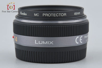 Used: Panasonic LUMIX G 14mm f/2.5 ASPH. H-H014