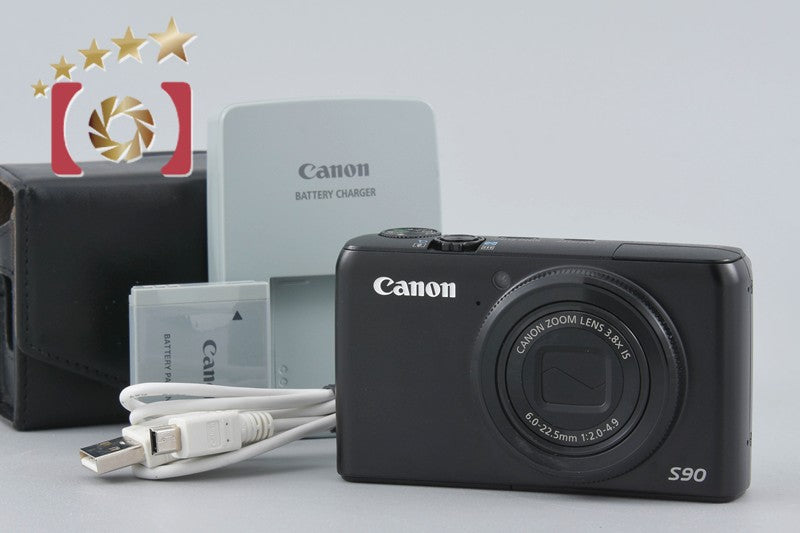 [Used] Canon PowerShot S90 Compact Digital Camera