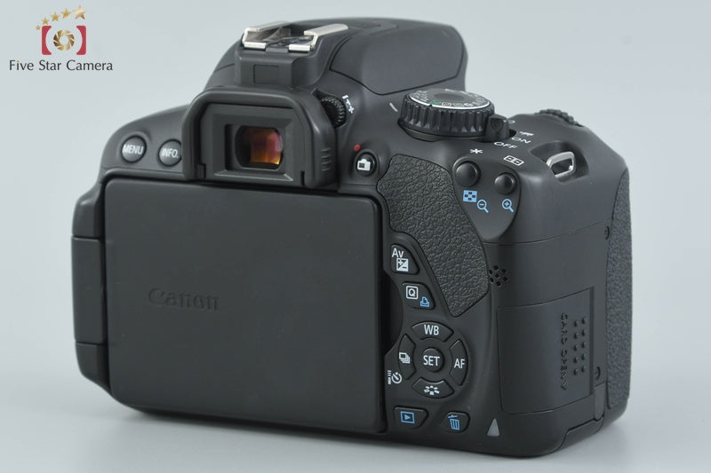 中古】Canon キヤノン EOS Kiss X6i デジタル一眼レフカメラ – Five