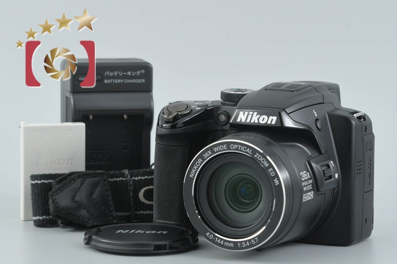 [Used] Nikon COOLPIX P500 Black Compact Digital Camera