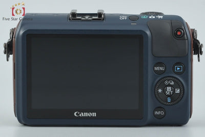 【中古】Canon キヤノン EOS M ダブルレンズキット ベイブルー
